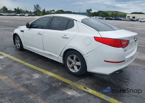 2014 Kia Optima Lx from USA, damaged, VIN 5XXGM4A79EG285664